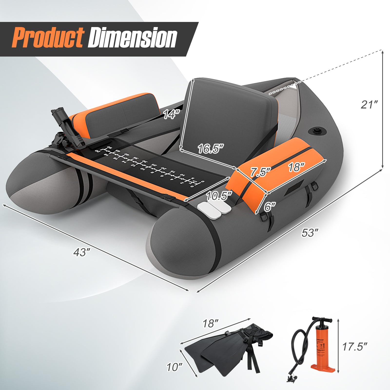 GYMAX removable shoulder straps simplify carrying on trips