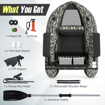 GYMAX storage pockets keep gear and personal items within easy reach.