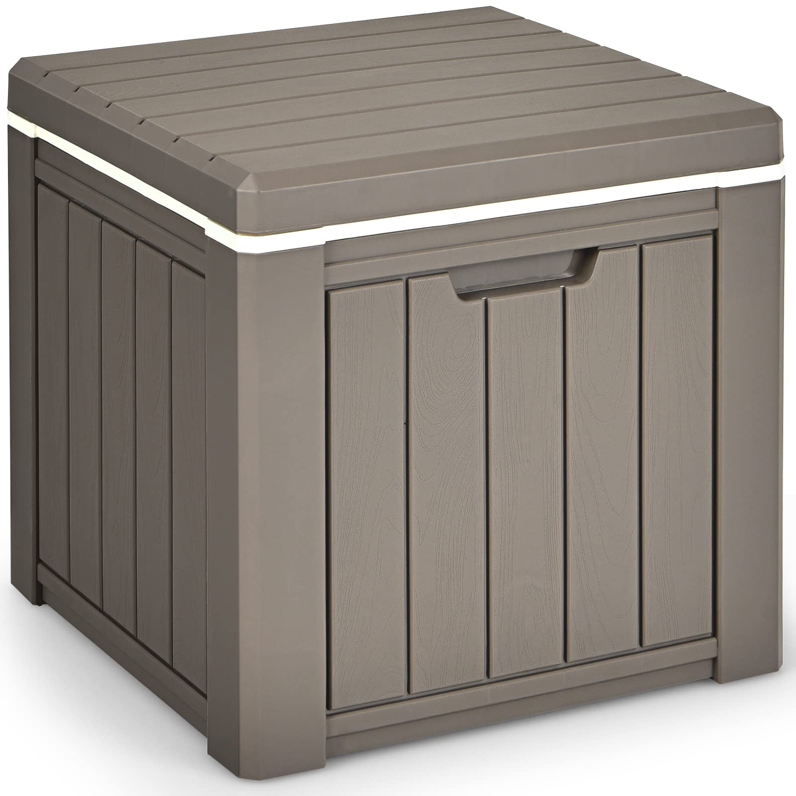 GYMAX heavy-duty cooler preserves snacks and drinks during camping