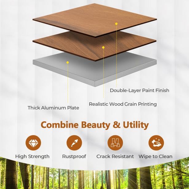 GYMAX outdoor setup on beach or park with stable surface