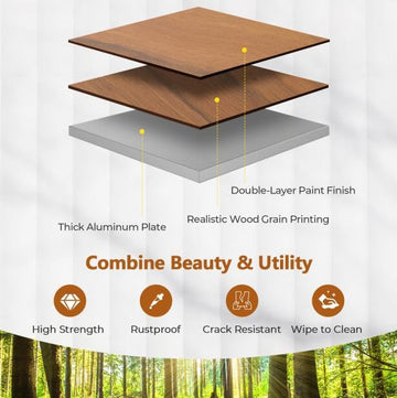 GYMAX outdoor setup on beach or park with stable surface