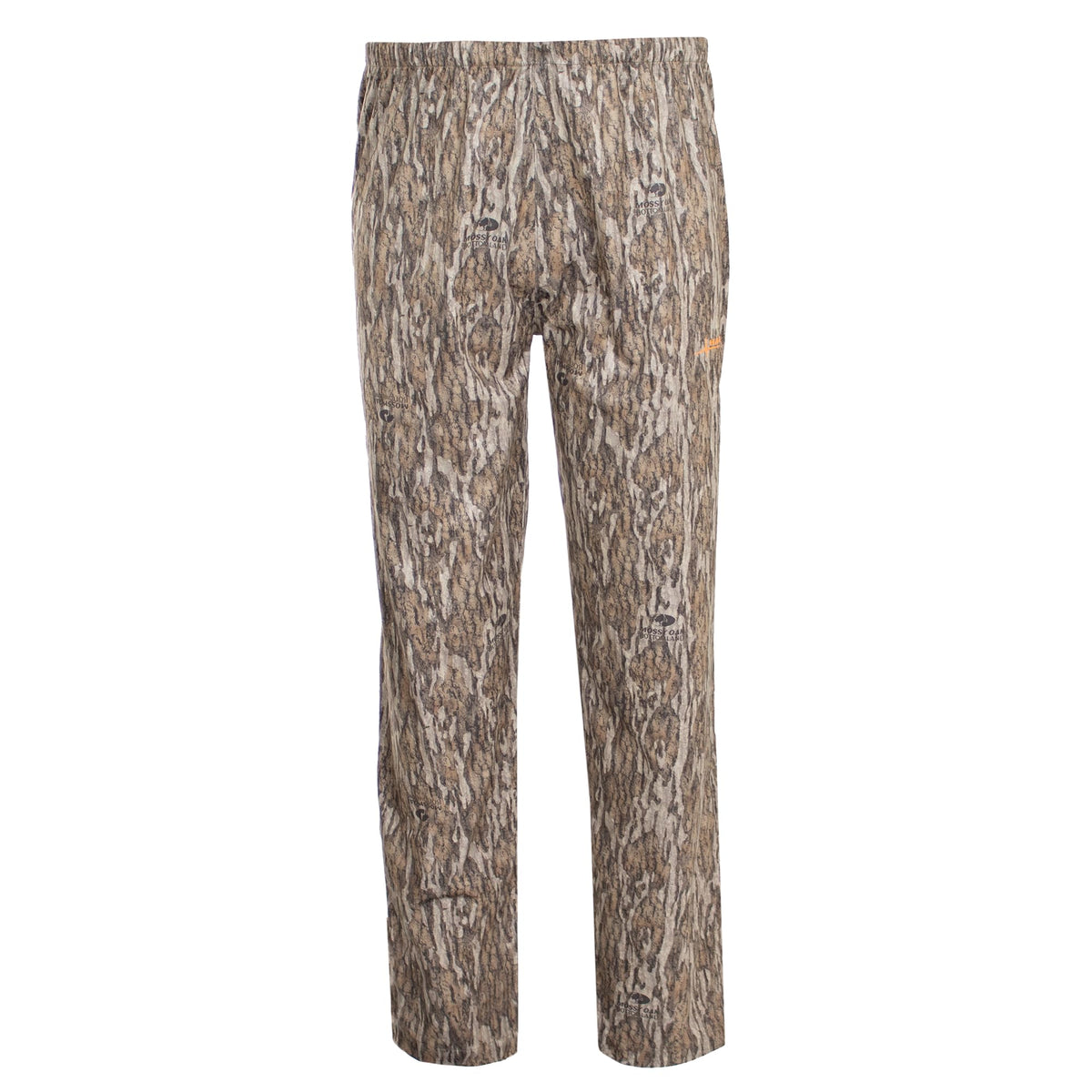 Habit Men's Roaring Springs rain pant front view showing waterproof, breathable shell for outdoor use