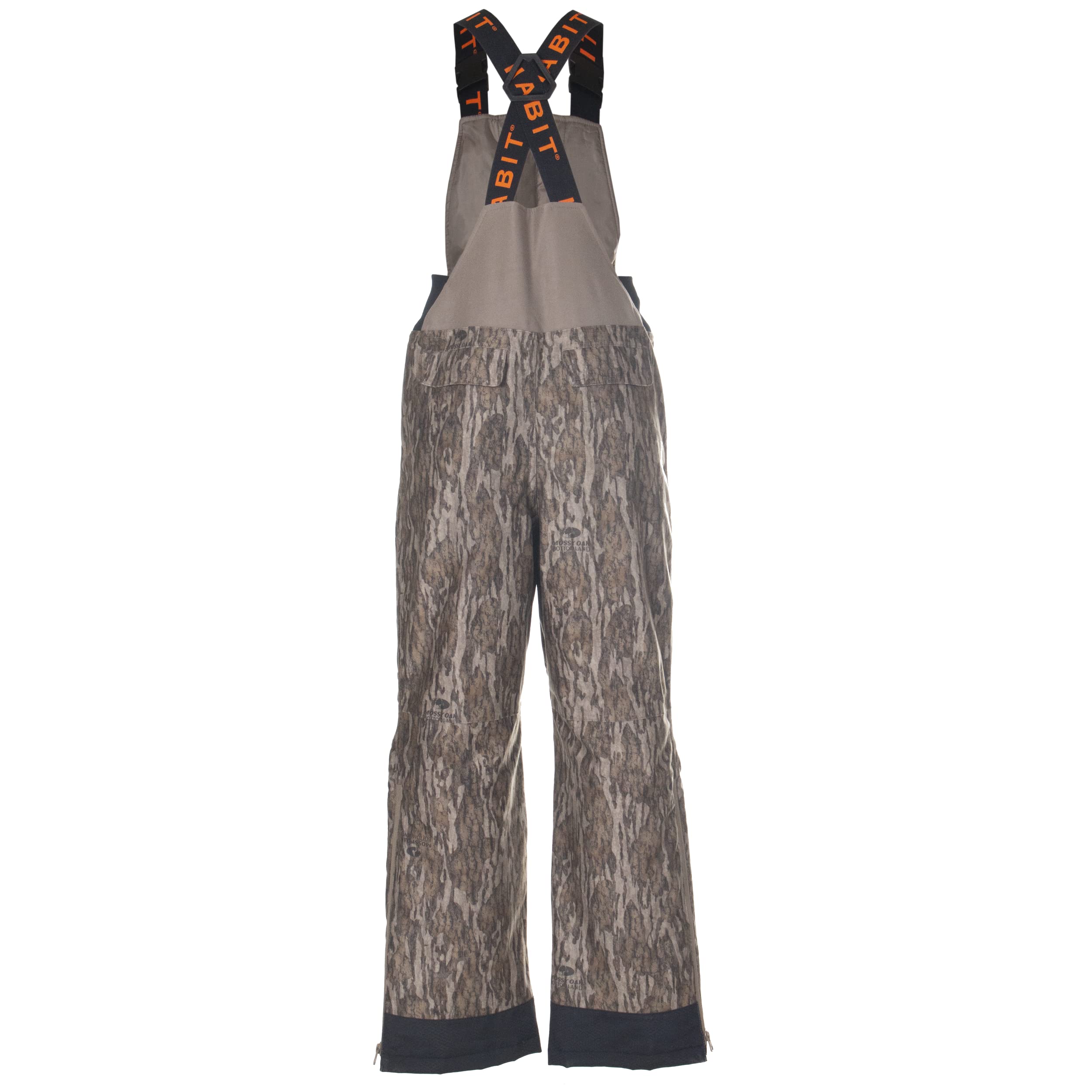 Habit Youth Cedar Branch insulated bib pockets and zipper detail for convenient storage