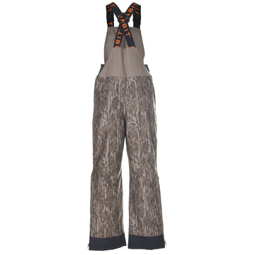 Habit Youth Cedar Branch insulated bib pockets and zipper detail for convenient storage