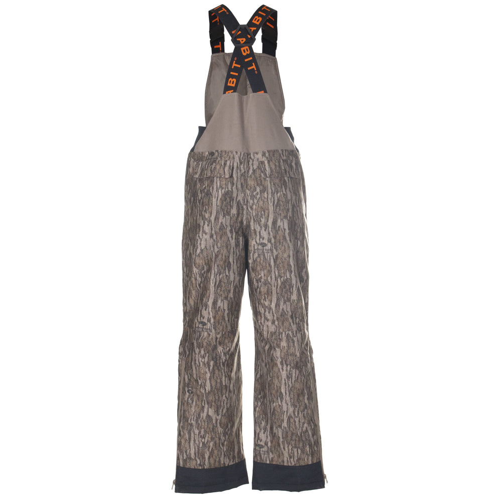 Habit Youth Cedar Branch insulated bib pockets and zipper detail for convenient storage