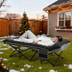 HABUTWAY camping cot 32-wide design offers extra room for adults.
