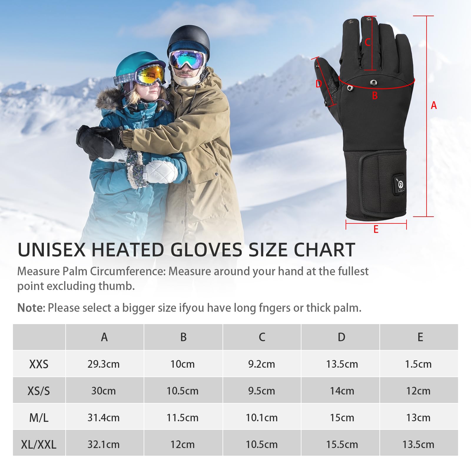 Haeglauv heated gloves durable material close-up for hunting or photography in cold