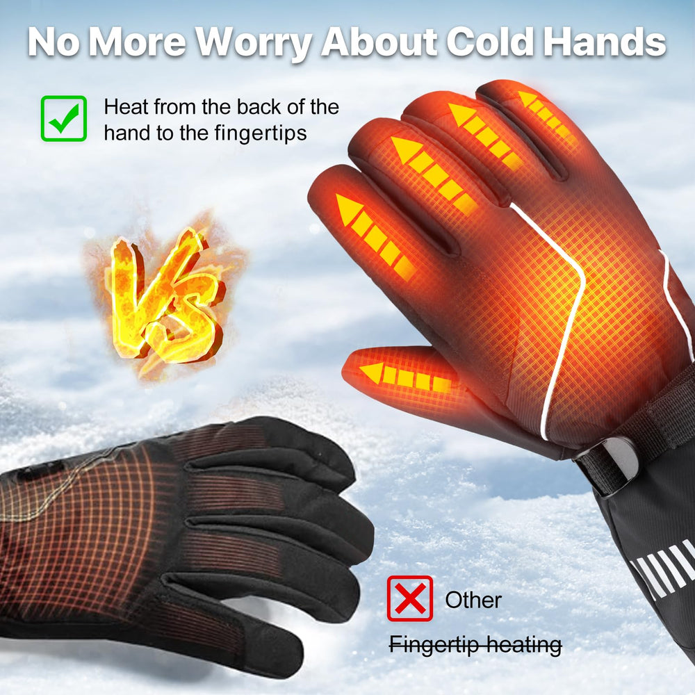 Haeglauv heated gloves winter-activities image signals skiing or cycling warmth