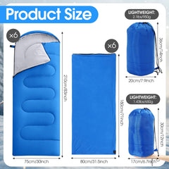 Hahafelt colorful fleece liners paired with sleeping bags for added warmth and comfort.