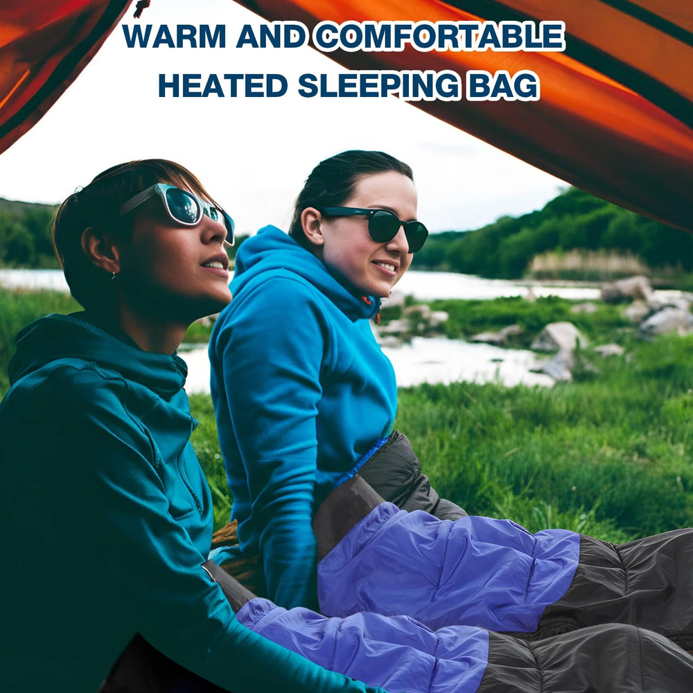 Hahafelt sleeping bag with a freeze-proof zipper reduces cold spots in low temperatures.