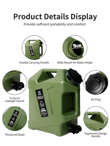 HAIGE BPA-free materials keep drinking water safe and odor-free.