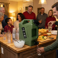 HAIGE BPA-free water container ensures safe drinking water for emergencies.