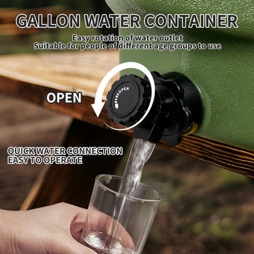 HAIGE durable water tank for long-lasting outdoor storage and transport.