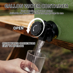 HAIGE durable water tank for long-lasting outdoor storage and transport.