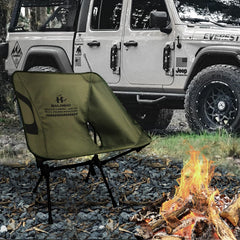 hailanbao folding chair folded compactly fits in a backpack for easy transport