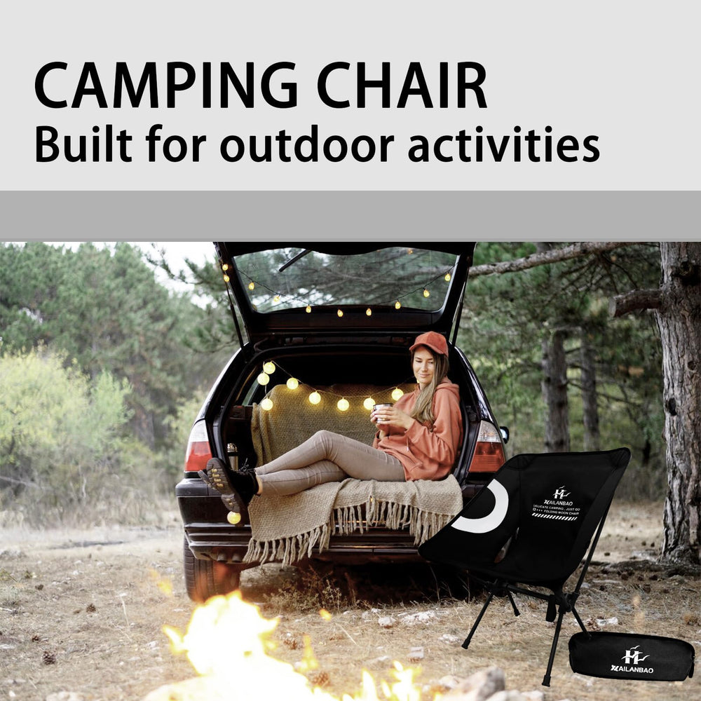 Hailanbao folding chair ergonomic-seat shows comfortable 65cm height and 54cm depth.