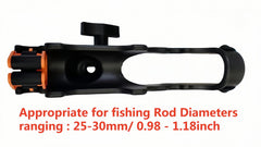HAIWEN adjustable rod grips secure any rod type without scratches.