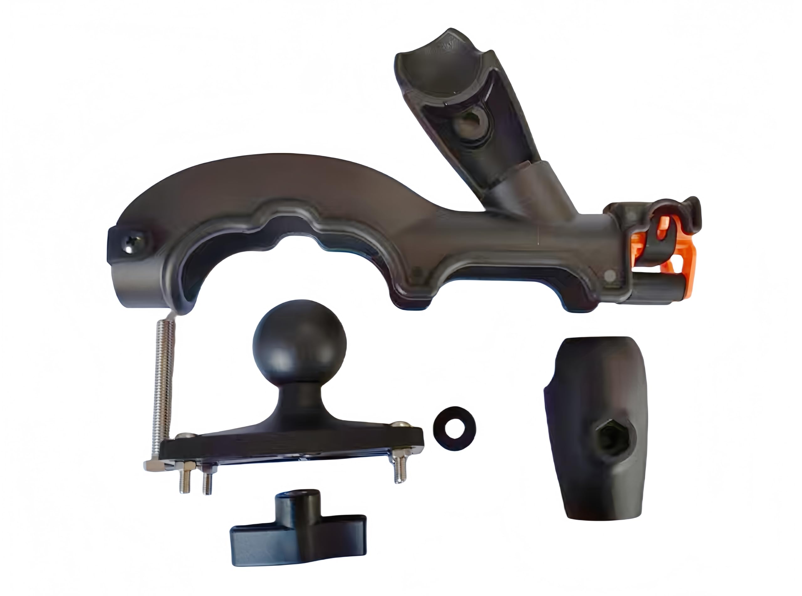 HAIWEN universal mounting system fits boats, kayaks, docks, and shorelines.