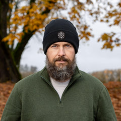 HAKA CHI Premium Beanie in black for daily wear