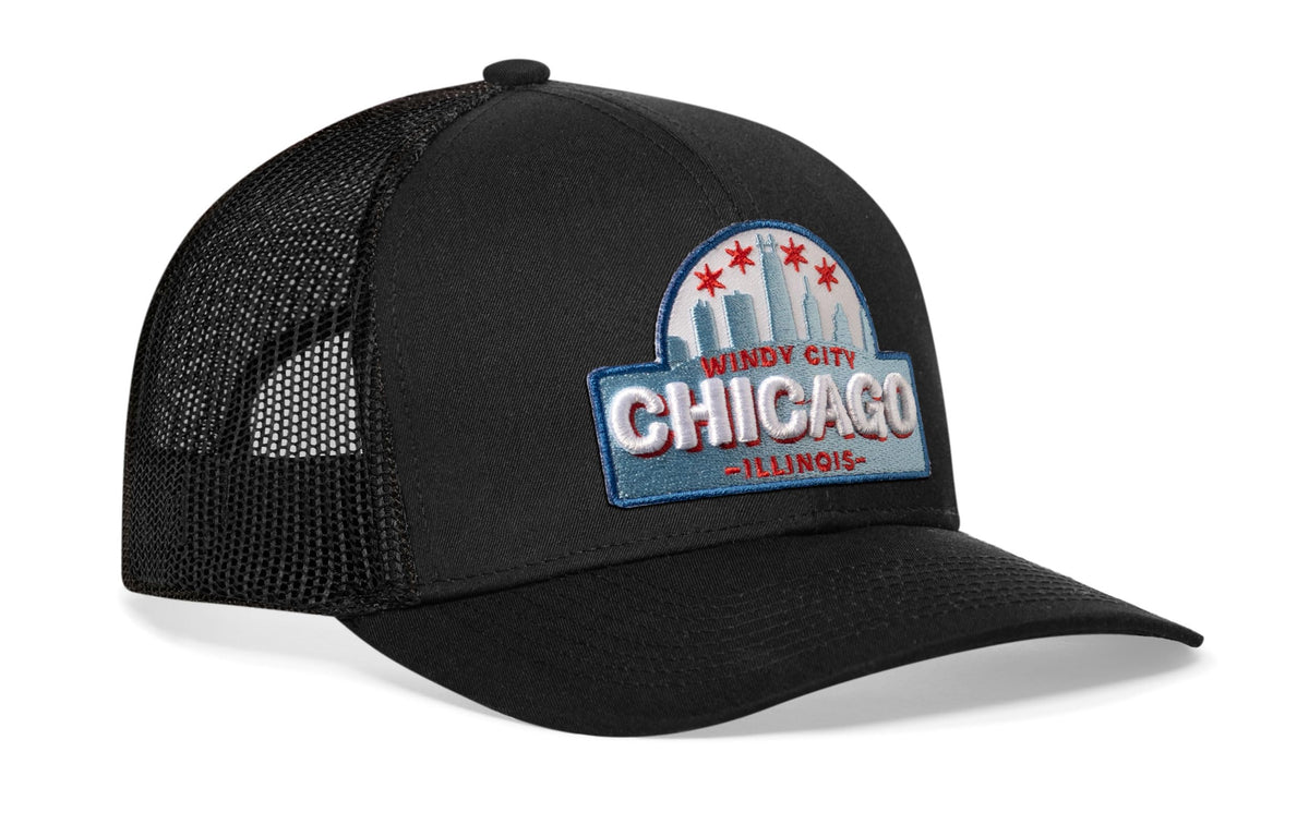 HAKA Chicago patch 3-D puff on front, elevating city-style flair.