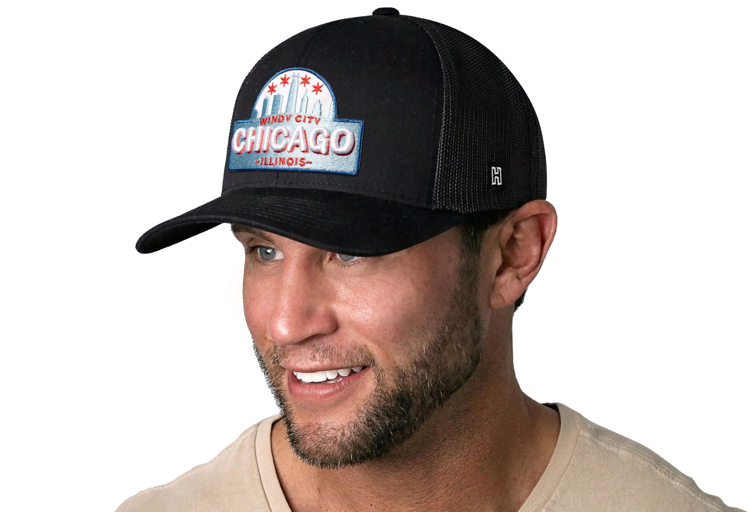 HAKA OSFM snapback closure, adjustable fit for most head sizes.