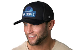 HAKA OSFM snapback closure adjusts to most head sizes.