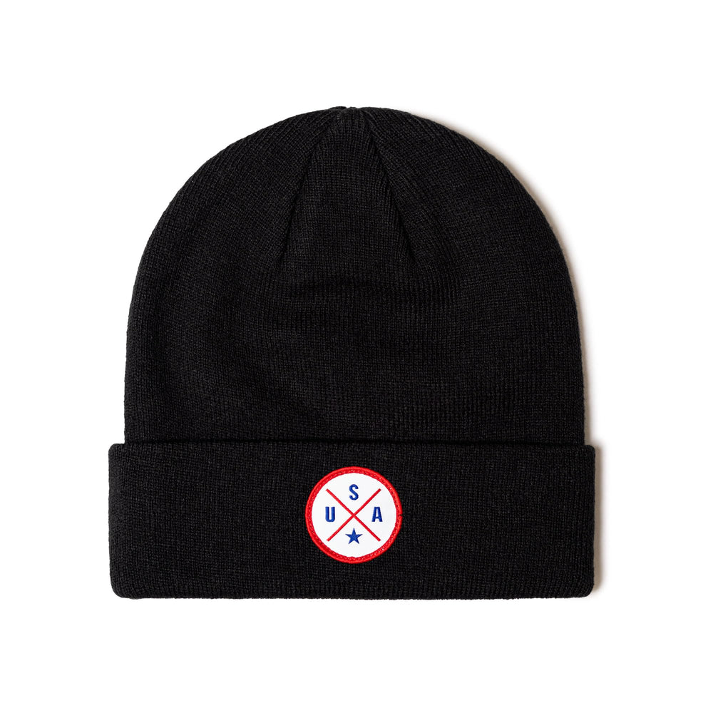 HAKA USA Premium Beanie with woven patch for durable everyday warmth