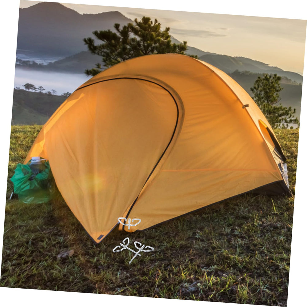HAKIDZEL wide ground connection for stable tent anchors