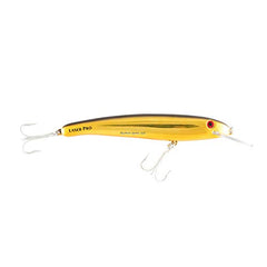 Halco Laser Pro 190XDD-H51 chrome gold black back lure glides through bluewater to target pelagic species