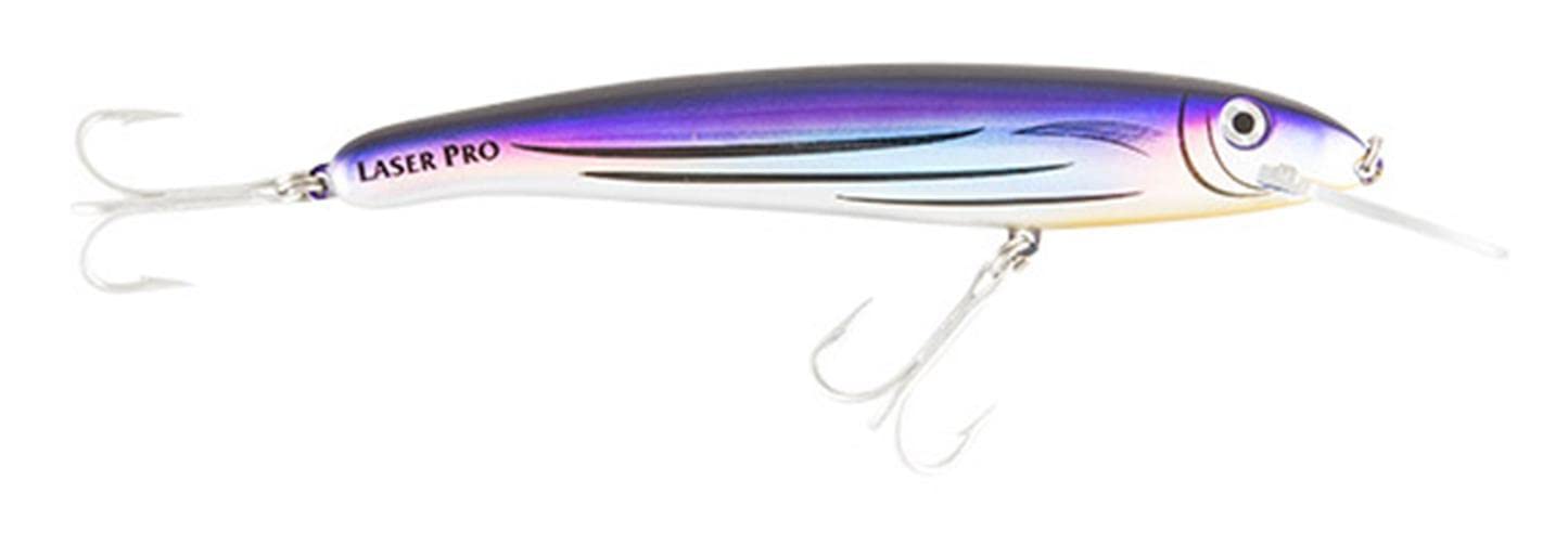 Halco Laser Pro 190xdd Stripey lure for bluewater trolling at optimal speeds.