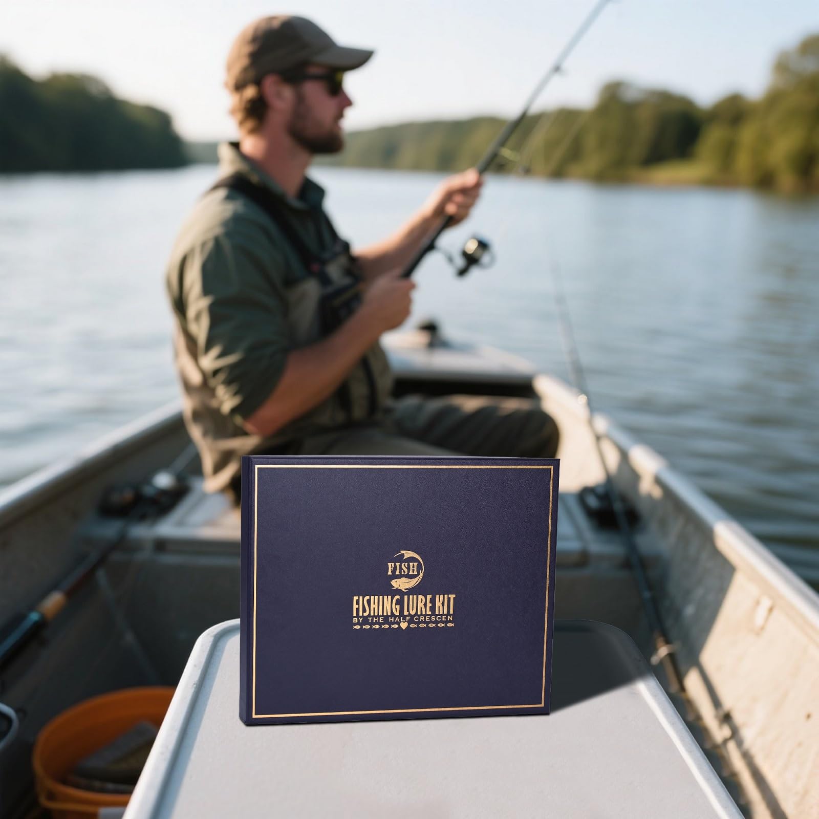 HALF CRESCEN gift-ready packaging makes a thoughtful Christmas surprise for anglers