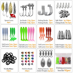 HALF CRESCEN kit includes hooks weights and beads for a complete setup