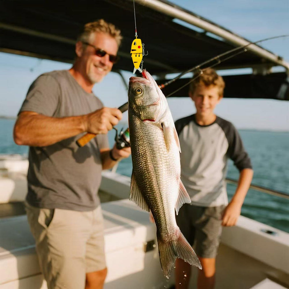Lures suitable for freshwater and saltwater fishing