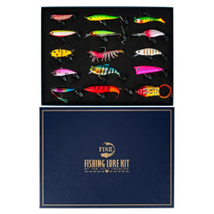 Gift packaging for HALF CRESCEN fishing lures kit