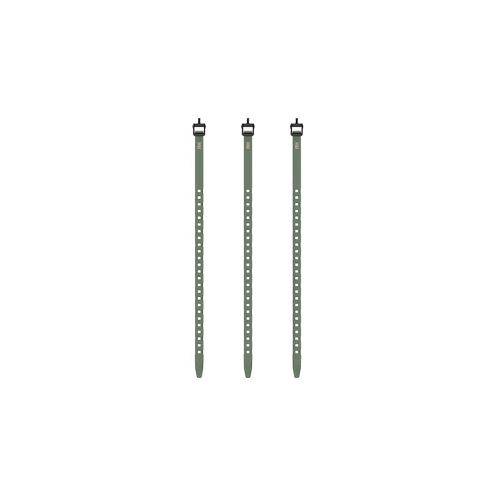 Half Rack QuickStraps 18in green strap securing gear on an ATV for reliable transport