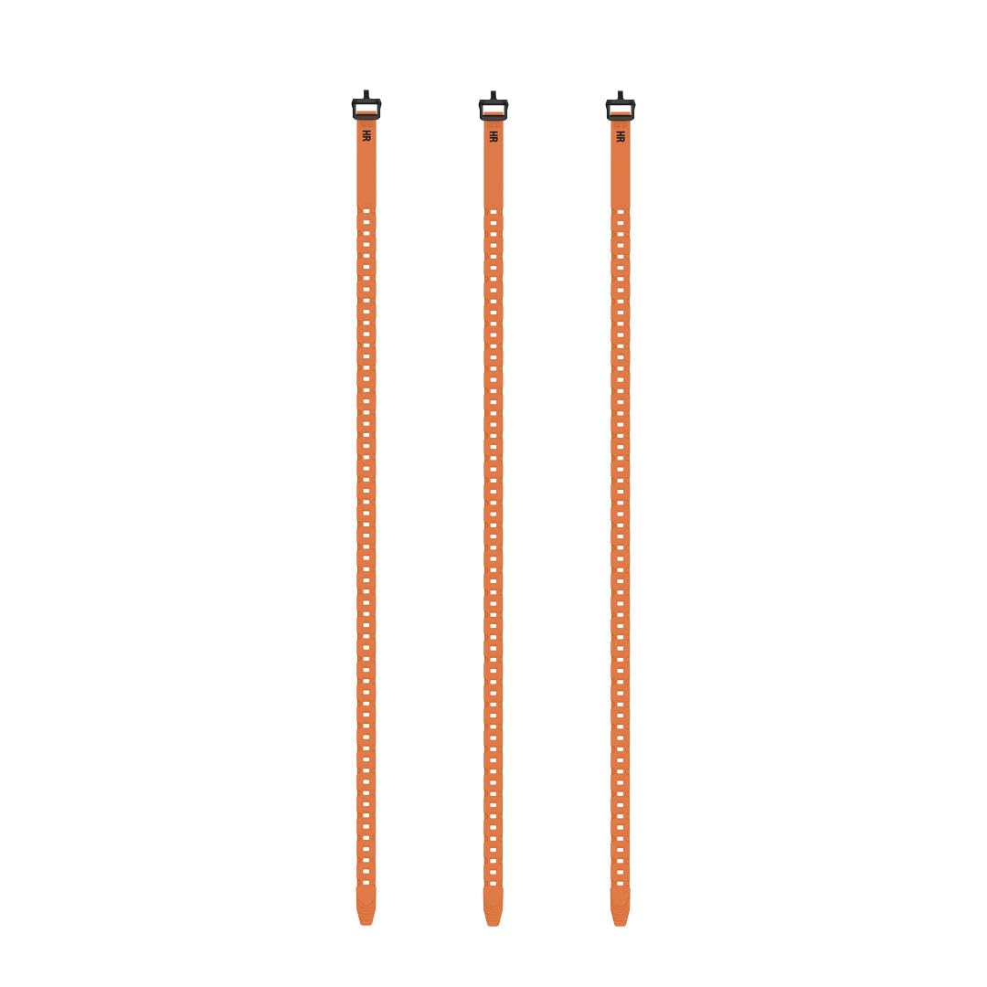 Half Rack QuickStraps 36 inch orange trio securing gear to an ATV