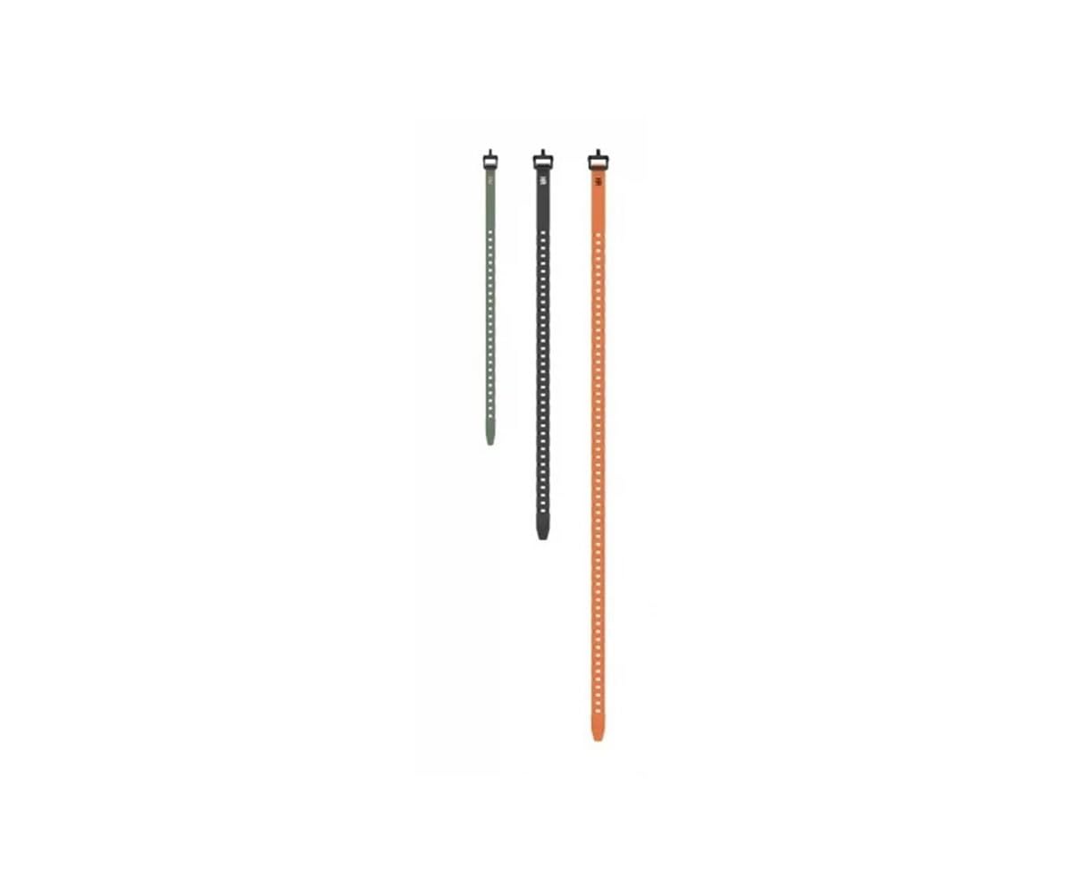 Half Rack QuickStraps in black securing hunting gear and trail cameras.