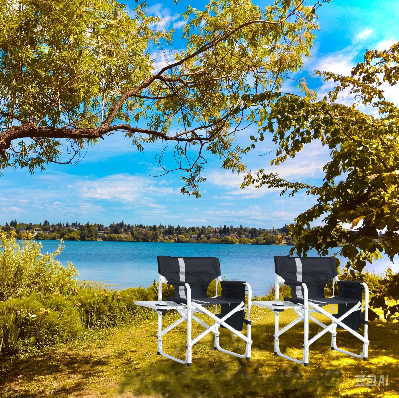 Hallohi chair supports up to 400 pounds, suitable for versatile outdoor use.