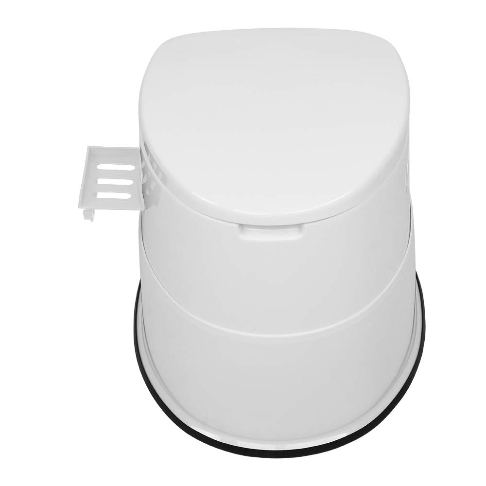 HALLOHII portable toilet supports 350-pound capacity for versatile use.