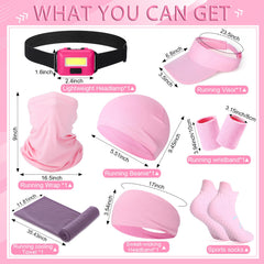 Halloscume pink foldable water bottle for easy on-the-go hydration