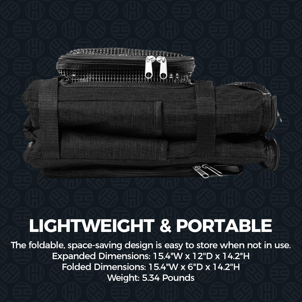 HALO 28L capacity fits up to 46 standard cans on road trips.
