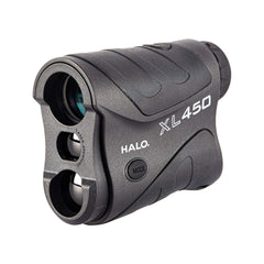 Halo Optics XL 450 rangefinder front view showing compact rugged design for quick field distance checks.