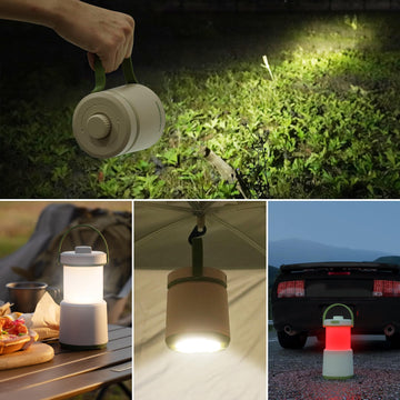 Halostorms lantern USB-C charge also doubles as a power bank.
