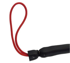 Hammerhead Spearguns standard bungee dacron cord closeup shows durable braided line.