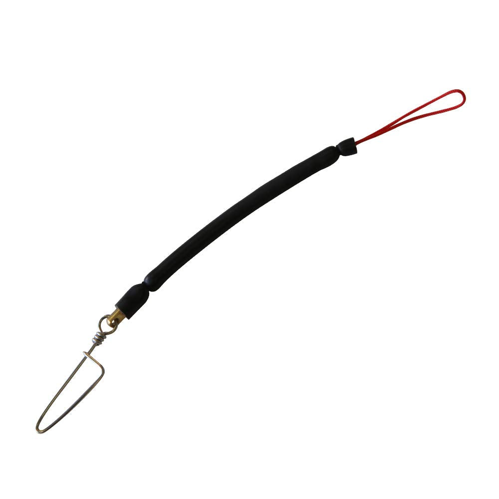 Hammerhead Spearguns standard bungee front view for quick, easy setup.