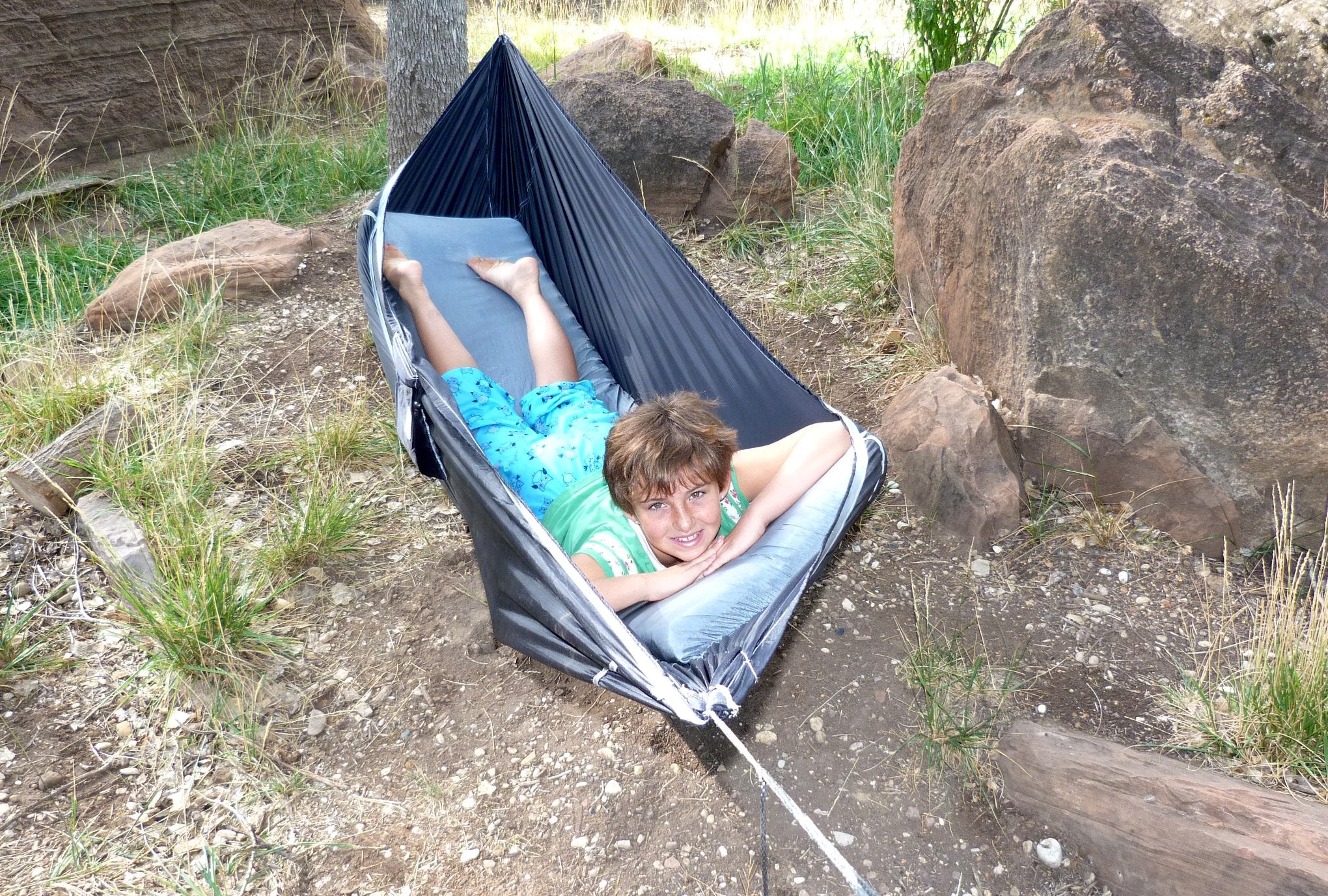 Hammock Bliss Sky Bed ripstop nylon construction withstands use
