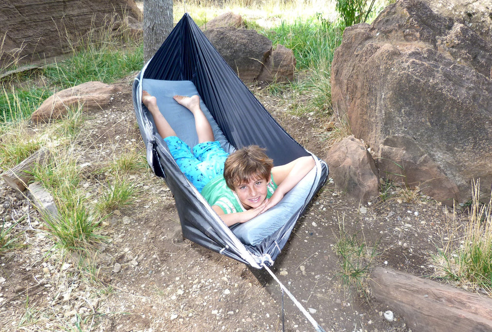 Hammock Bliss Sky Bed ripstop nylon construction withstands use