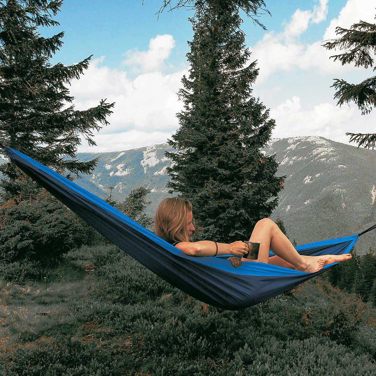 Hammocks Hidden Wild Double Travel blanket conversion for versatile lounging