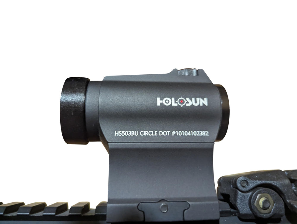Hammy3DPrints Killflash compatible with Holosun 503BU for cleaner sight picture.