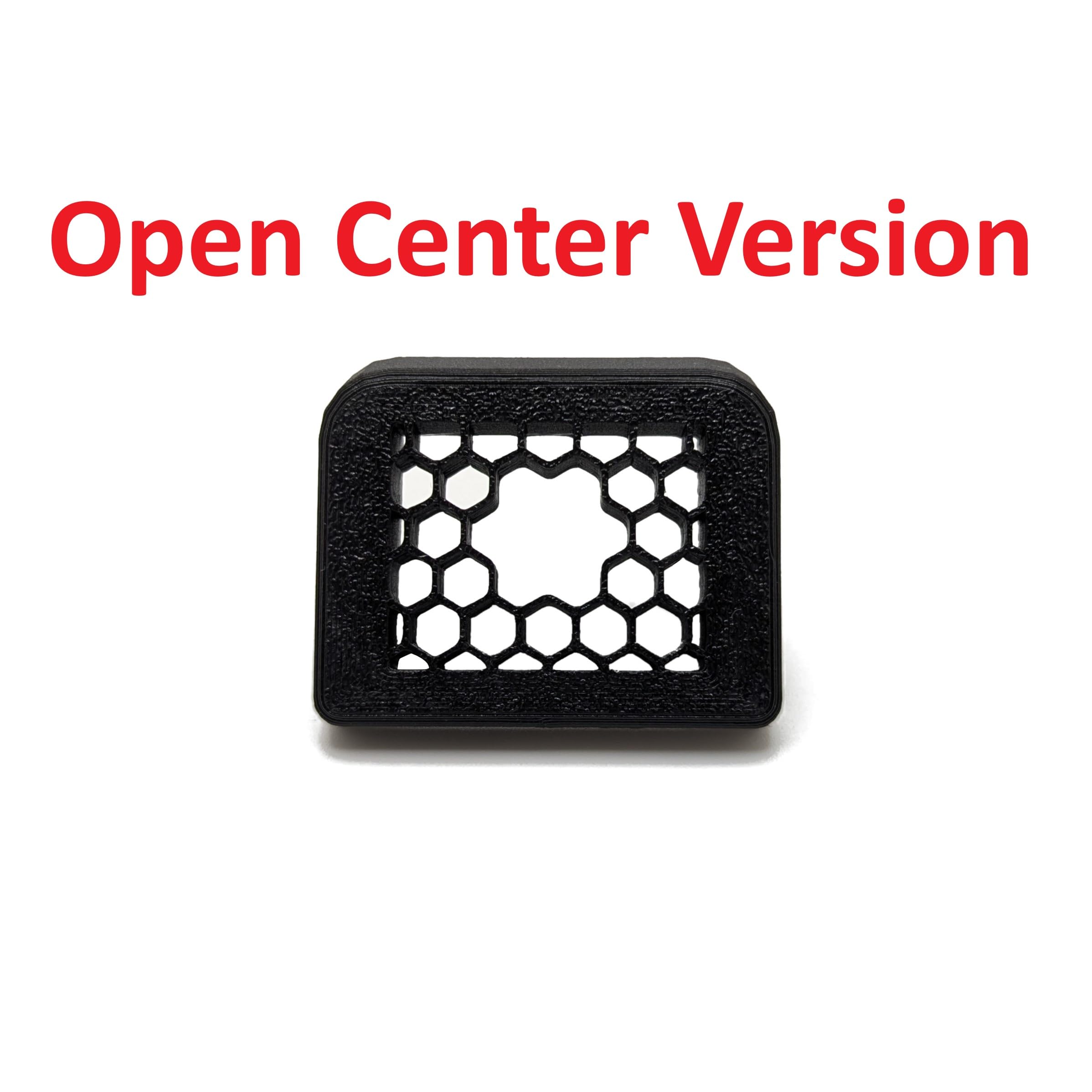 Hammy3DPrints Killflash Hex ARD hex pattern minimizes visual distraction in bright light.